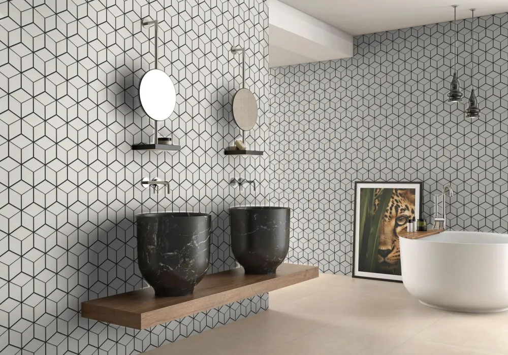 Geometric White