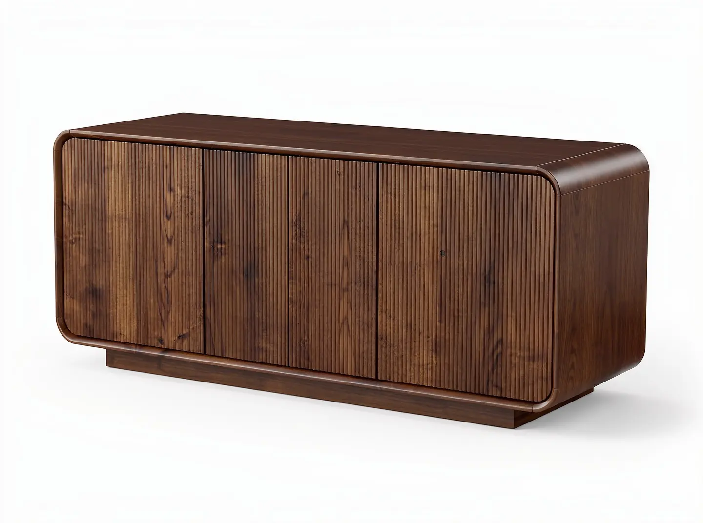 The Alma sideboard in walnut, a variation made from the oak photo
